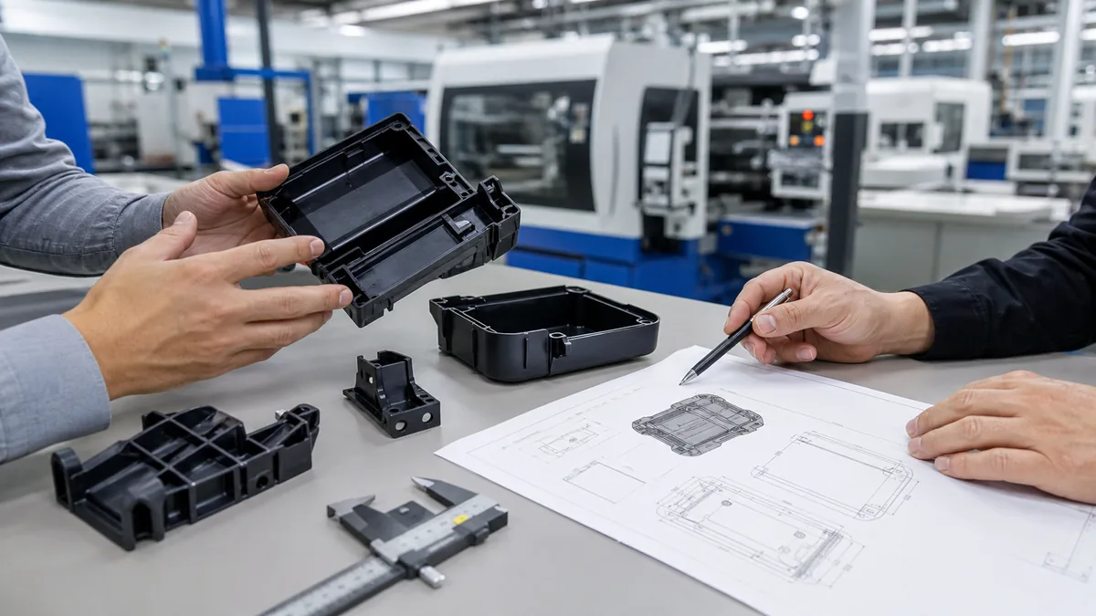 Custom injection molding project review with molded plastic parts