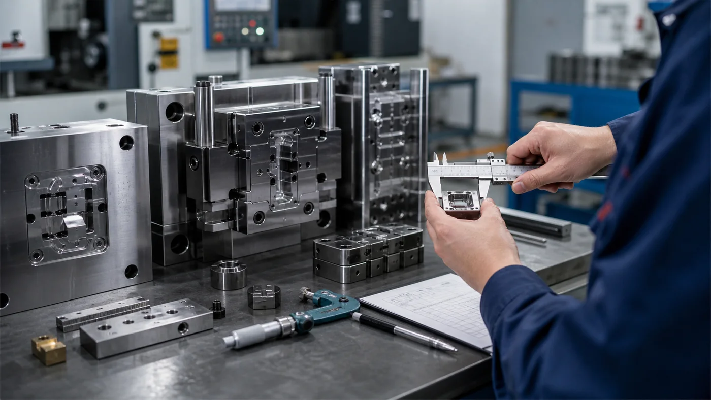 Mold inspection before injection mold trial