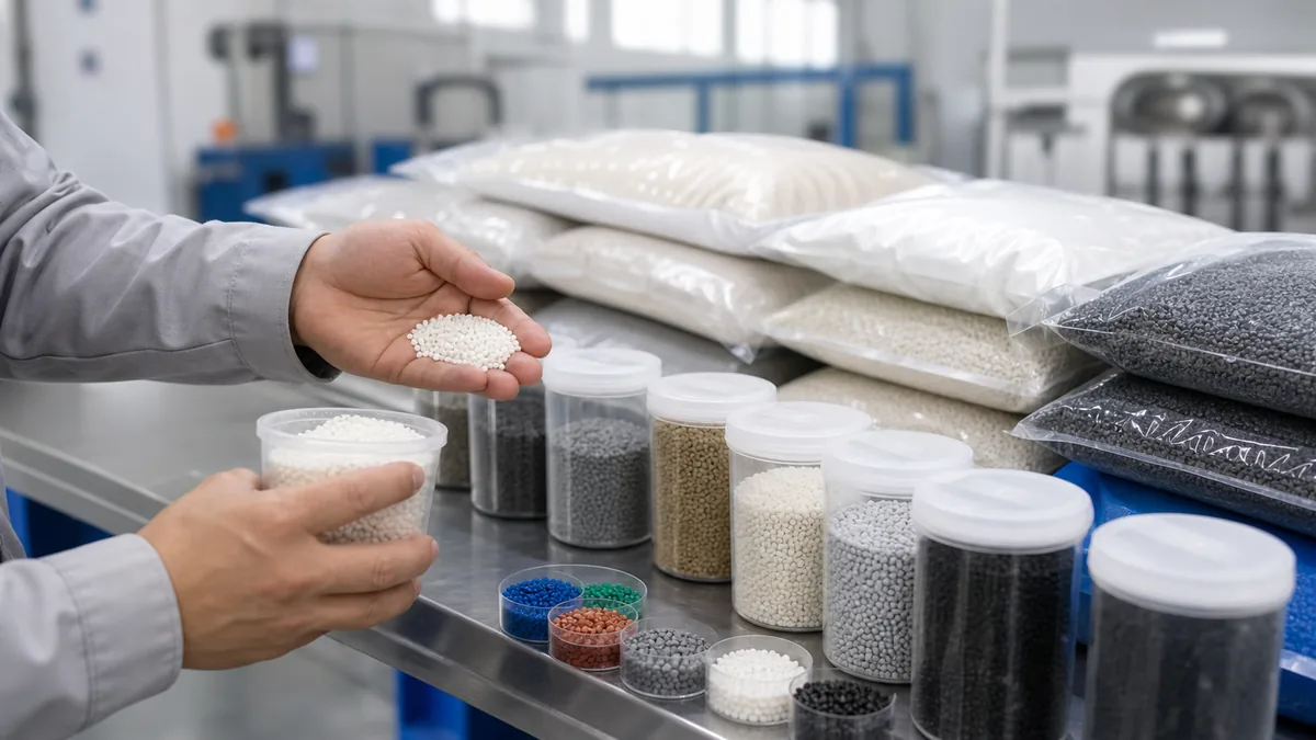 Plastic resin materials used for injection molding projects